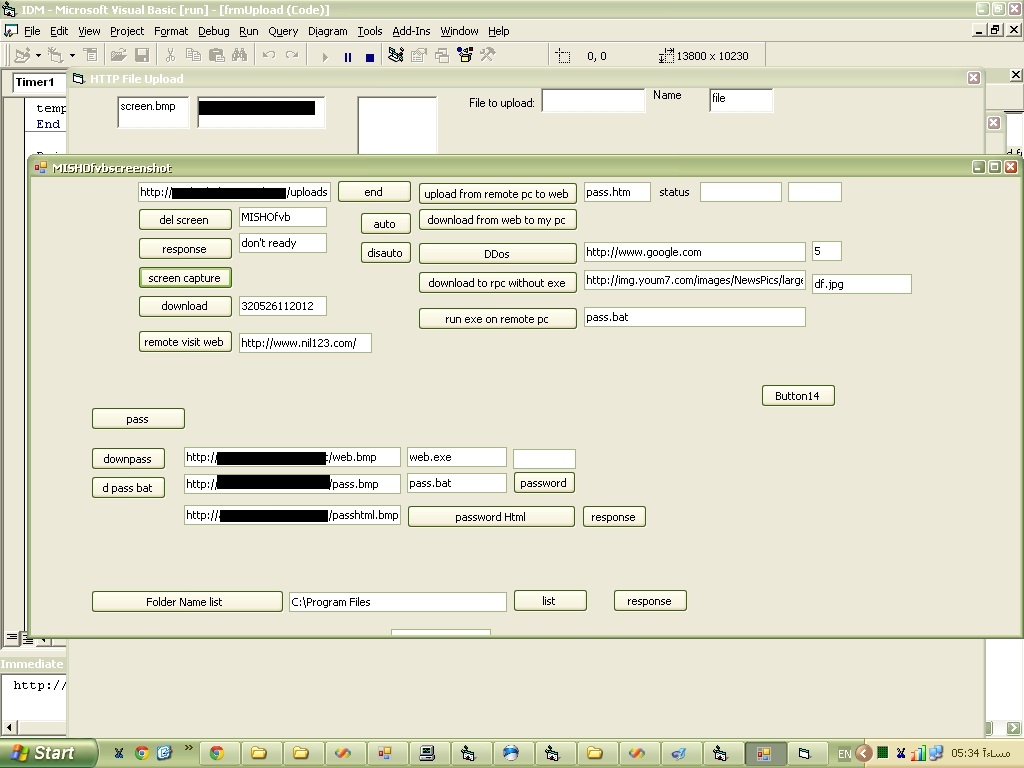 em attachment showing a screenshot